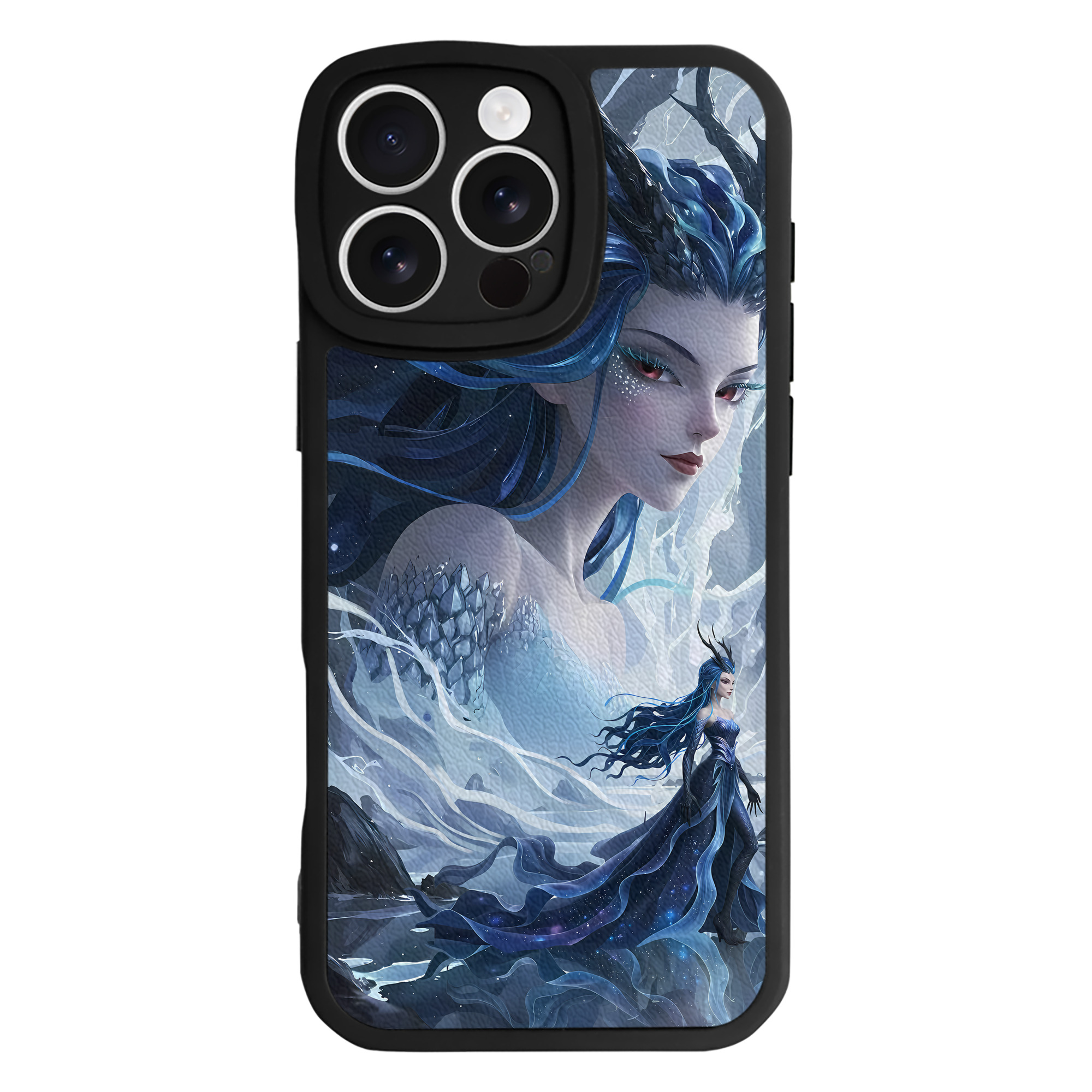 （画像用） Ne Zha 2 ナタ 魔童の大暴れ 【iPhone 16シリーズ対応】シリコンスマホケース（レザー調） 材質：シリコン